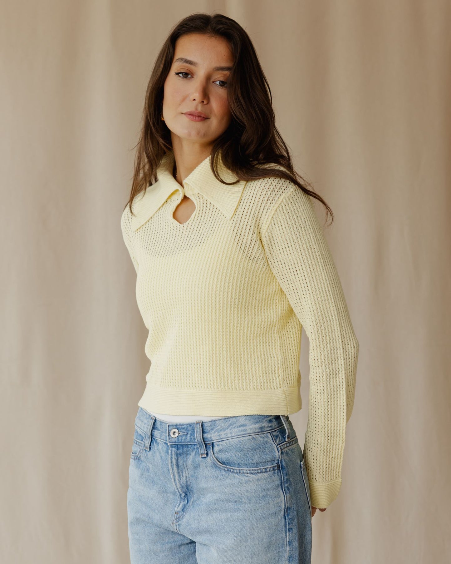 Le pull d'été en beurre