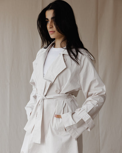 Trenchcoat Beige Relax Fit
