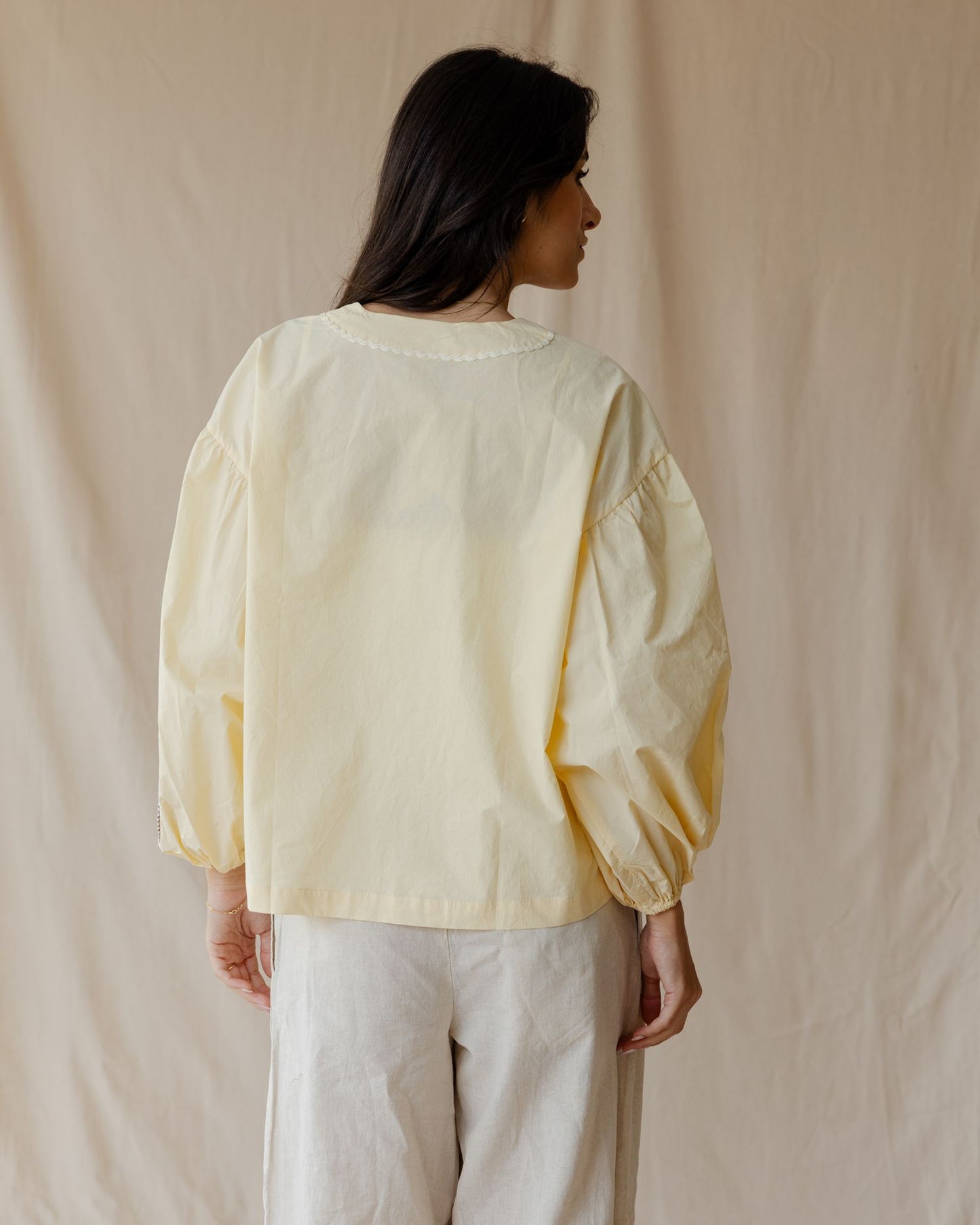 Heartstrings Yellow Blouse