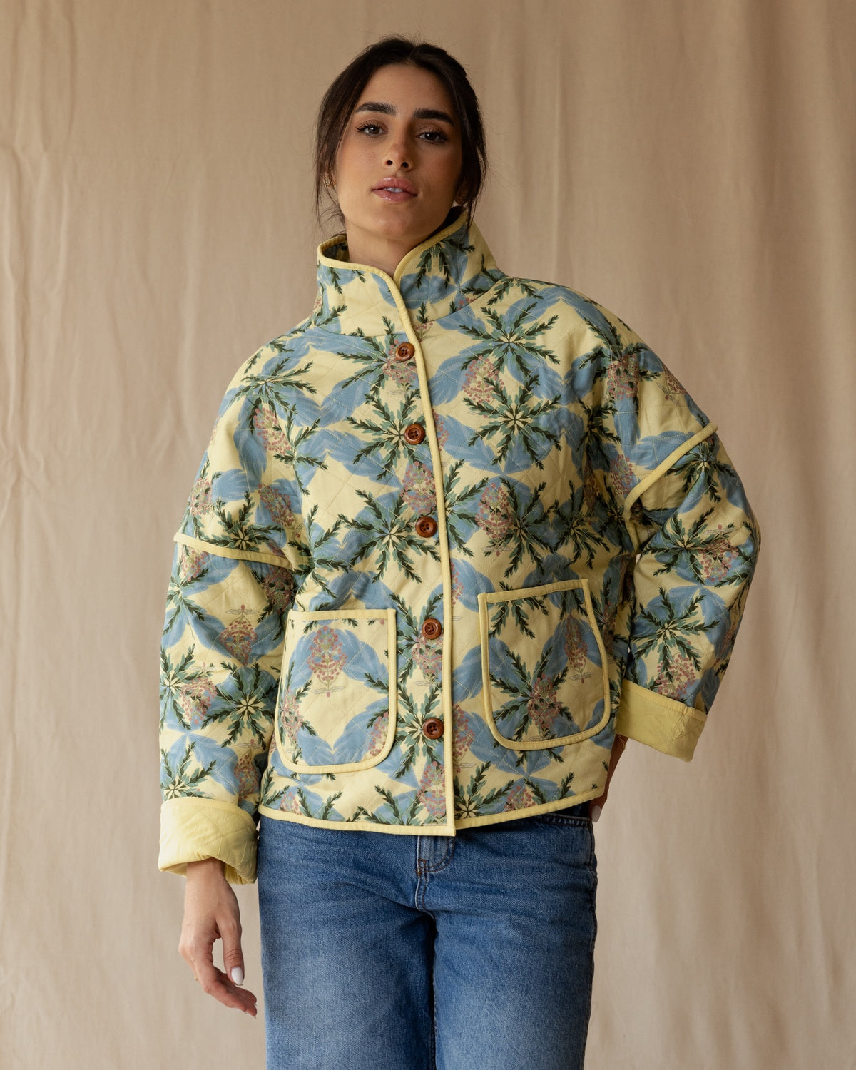 Meadow-light Quilted Jacket