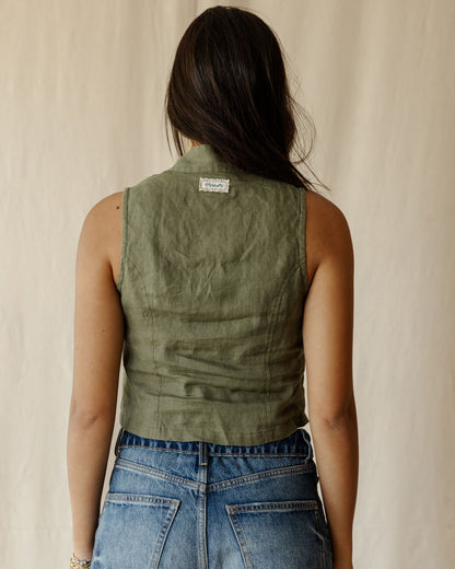Elna Olive Vest