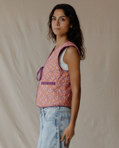 Seeds and beads Reversible Vest