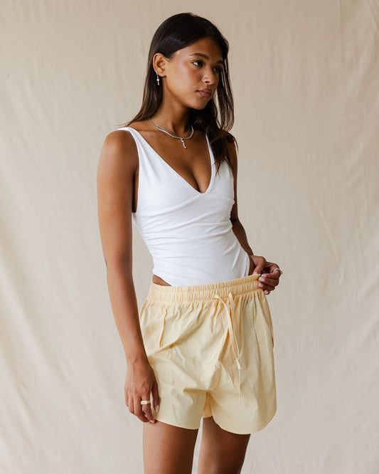 Dune Yellow Shorts