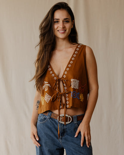 Freebird Vest Camel