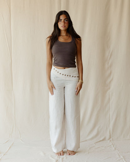 Eira Off-White Pants