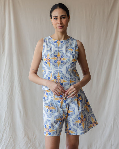 Conjunto de Lino Estrella Mediterránea