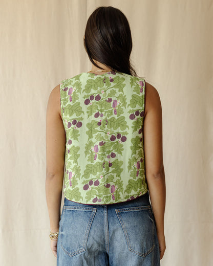 Fig & Bloom Reversible Vest