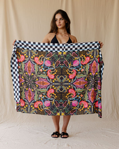 Ecstatic Garden Sarong