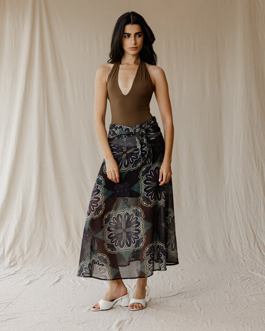 Falda Midnight Bloom