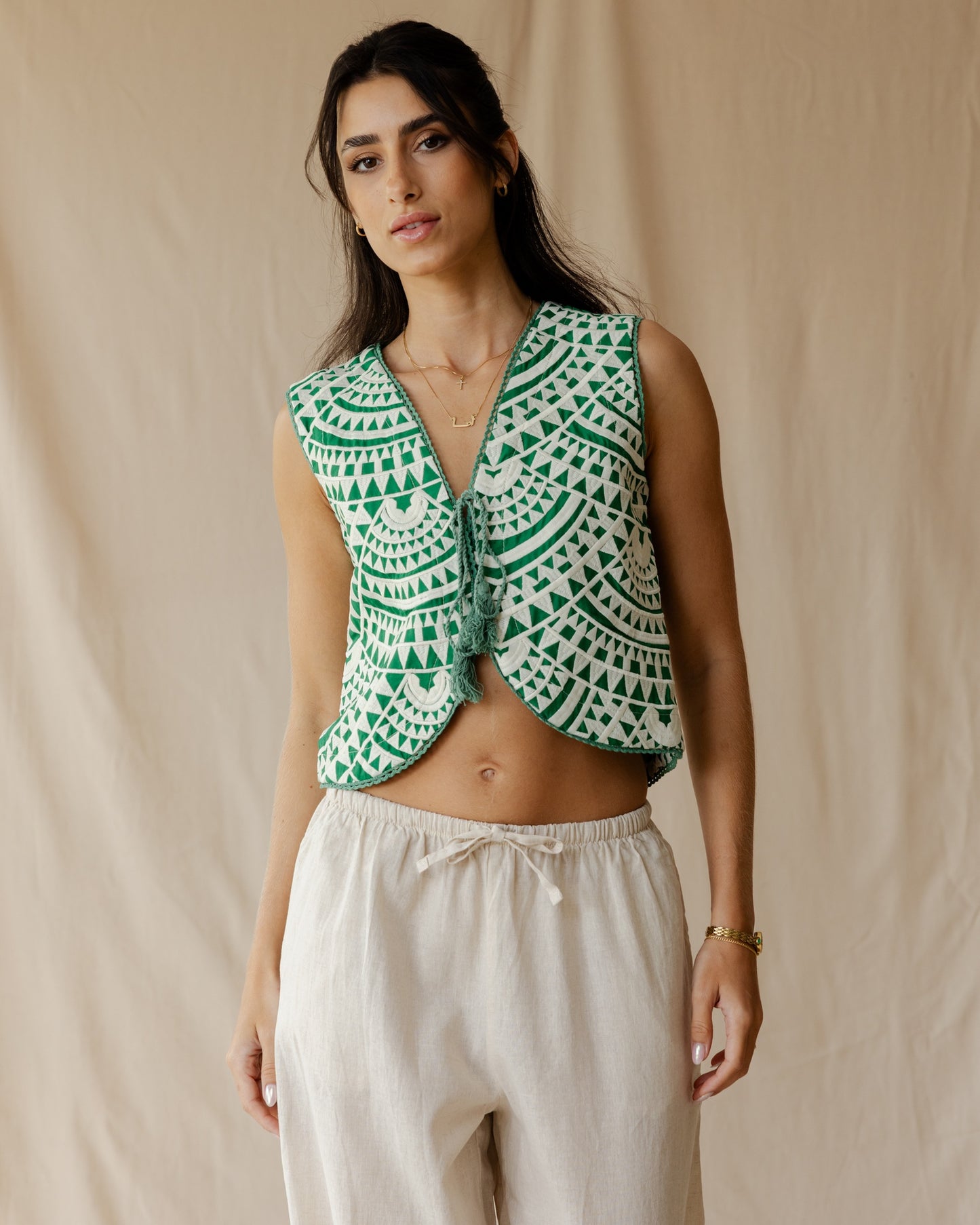 Tribal Thread Vest