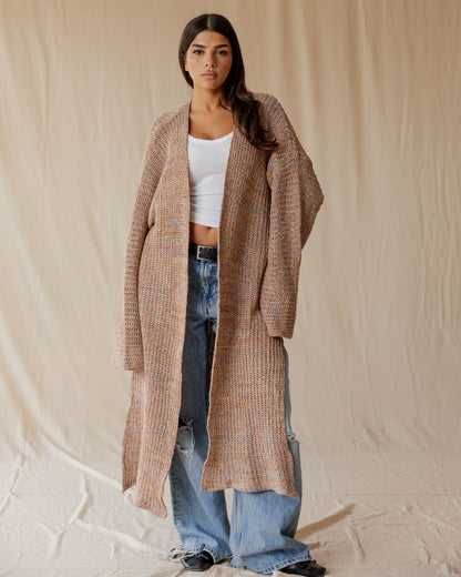 Dusty Rose Drift Cardigan