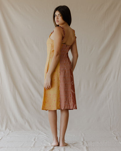 Vestido de festa Terra Patch