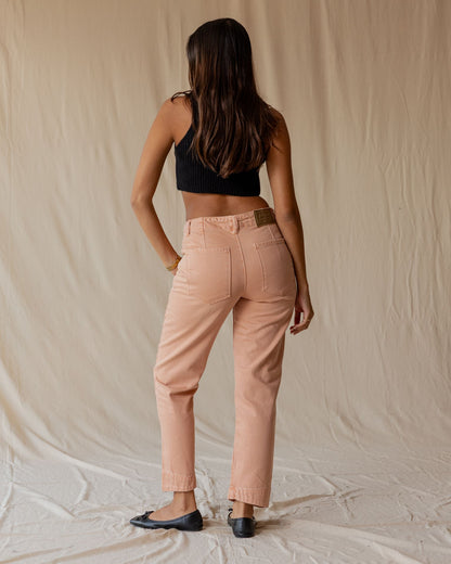Sora Pink Denim Pants
