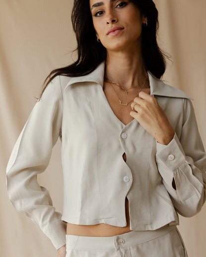 Théa Beige Shirt