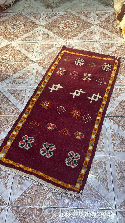 Pequeña Alfombra Heritage Roja