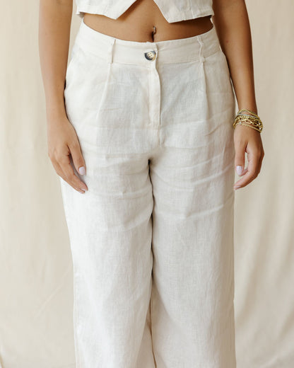 Elna Off-White Pants