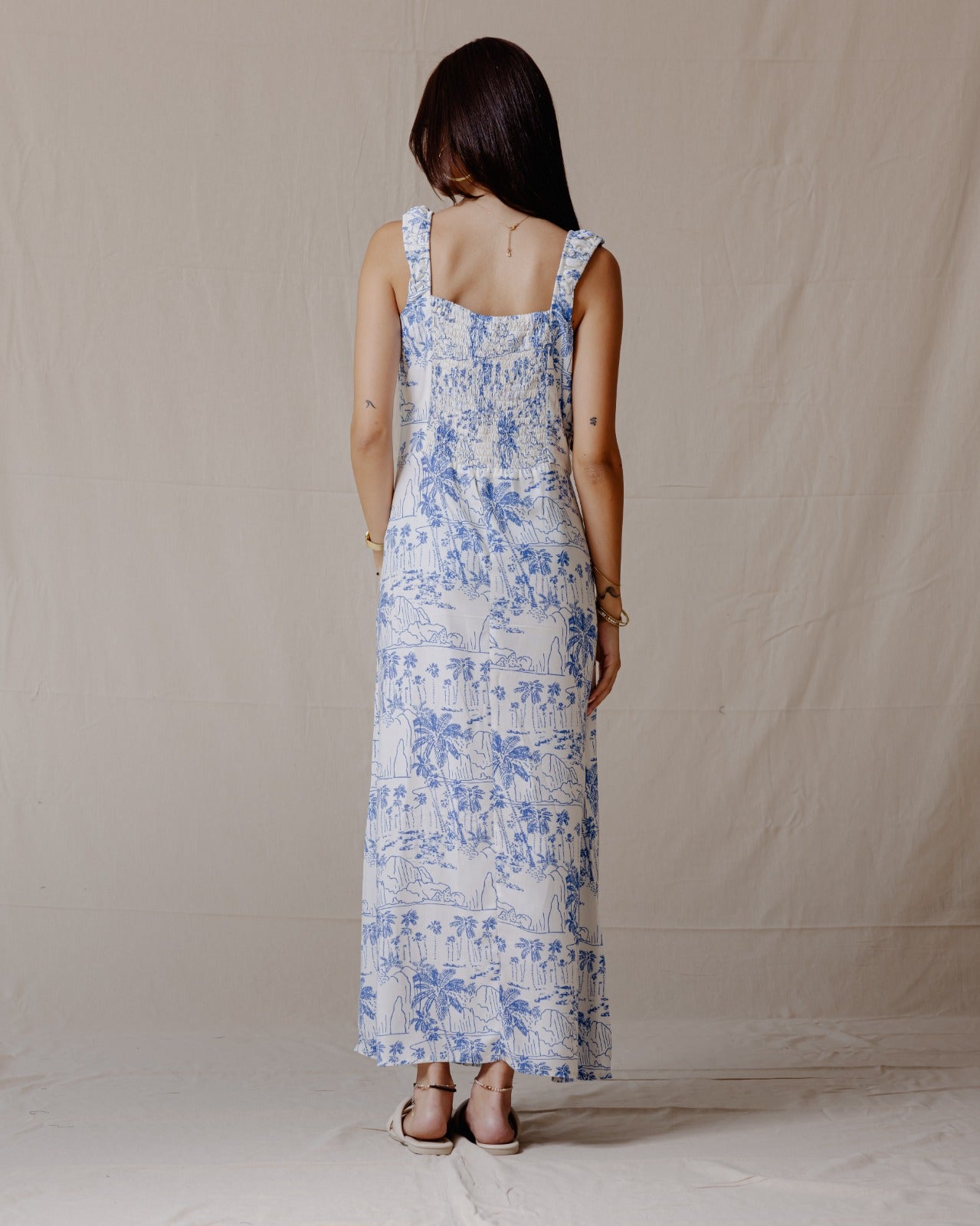 Vestido Palm Coast Azul