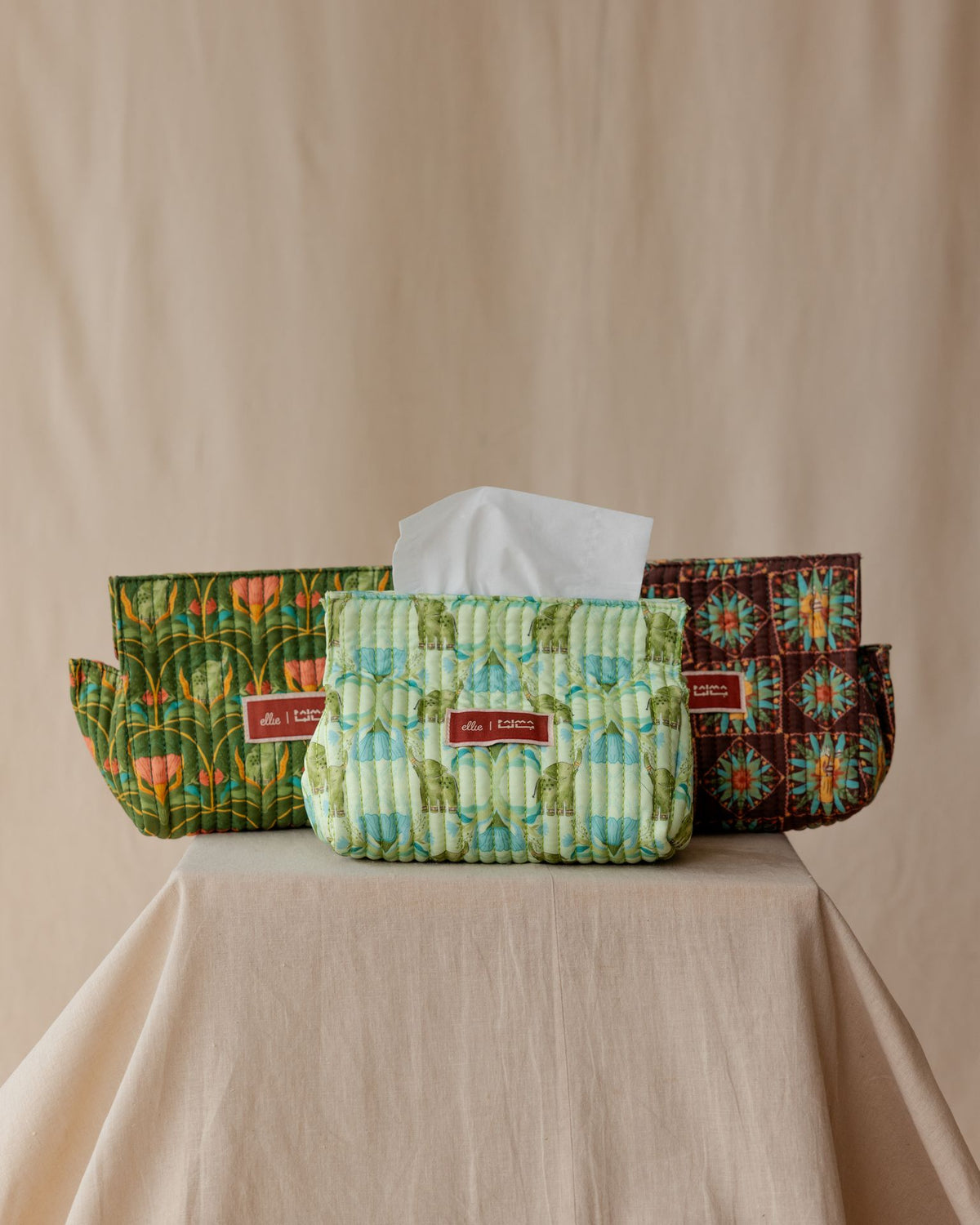 Palma X Ellie Elliephant Meadow Tissue Box