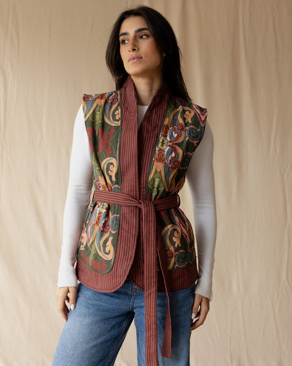 Paisley Whimsy Vest