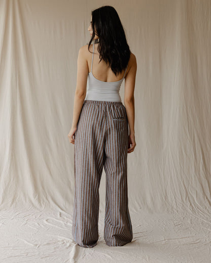 Pantalones de Lino Cocoa Dusk