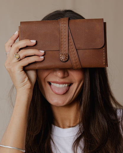Bolsa Mahalla Genuine Camel