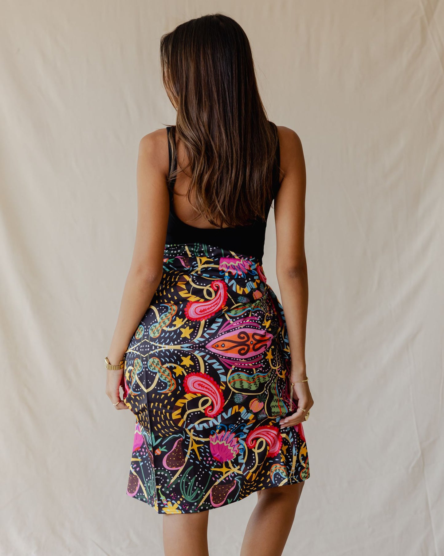 Ecstatic Garden Voile Wrap