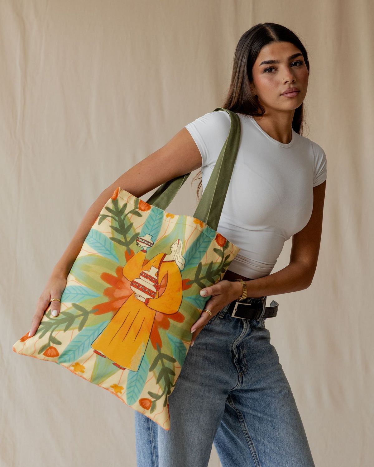 Palma X Ellie Pottery Keeper Tote Bag