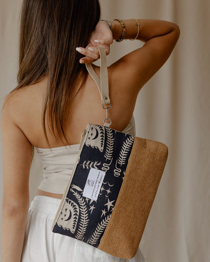 Boho Birds Beach Pouch