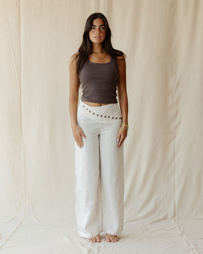 Eira Off-White Pants