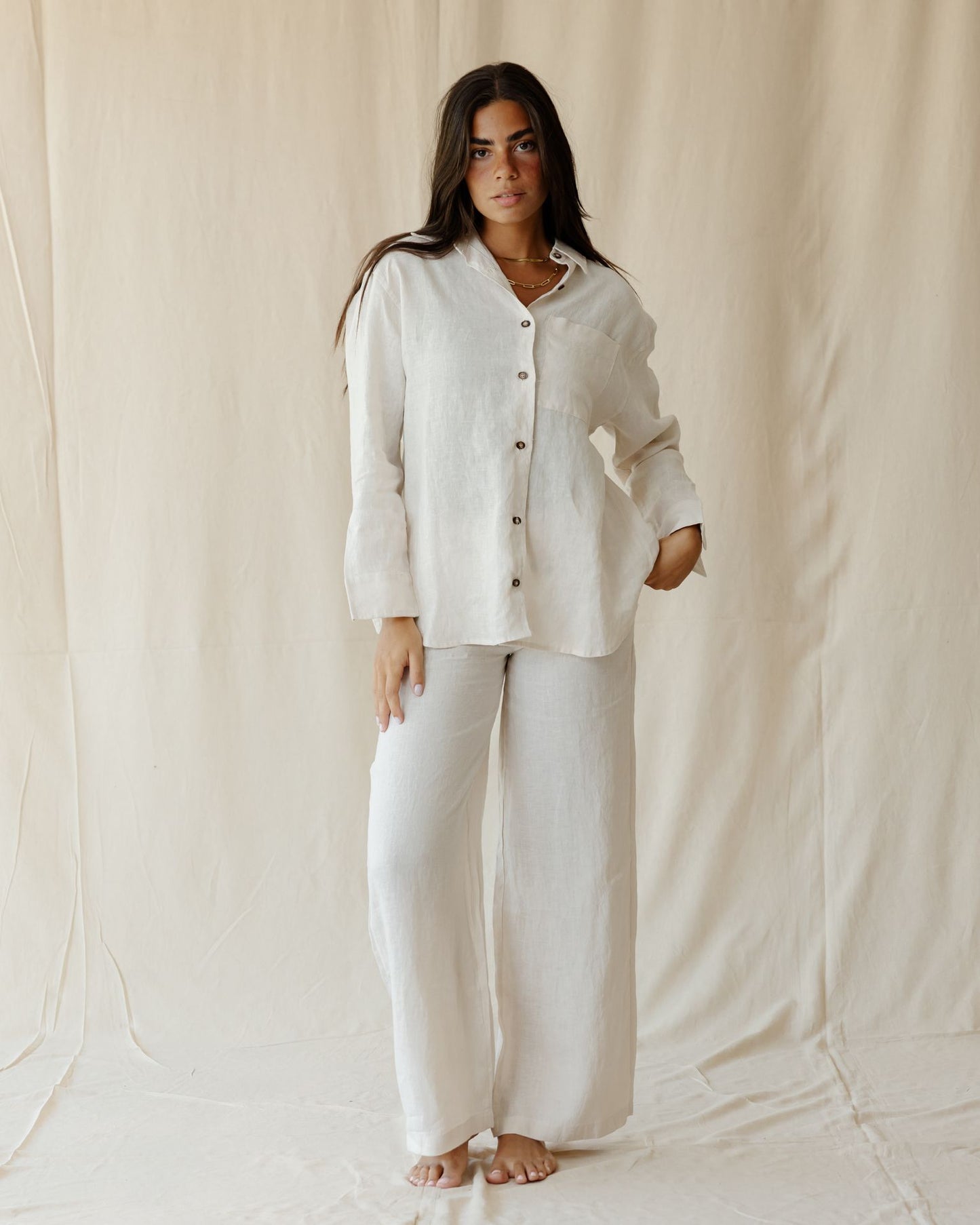 Eira Off-White Pants