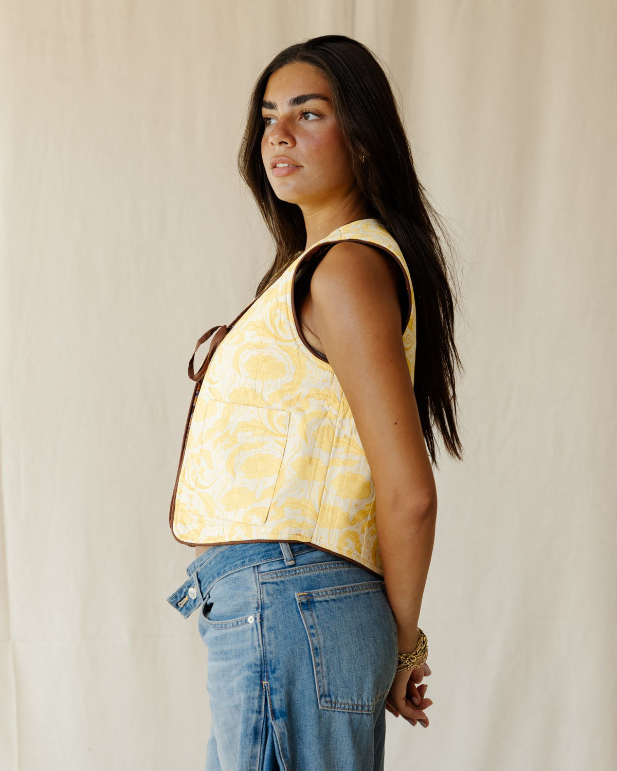 Solstice Bloom Reversible Vest