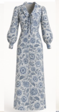 Porcelain Garden Dress