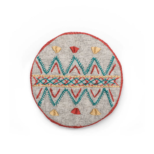 Siwa Embroidery Coaster Design 2