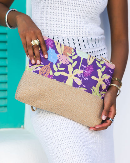 Viva Violeta Beach Pouch