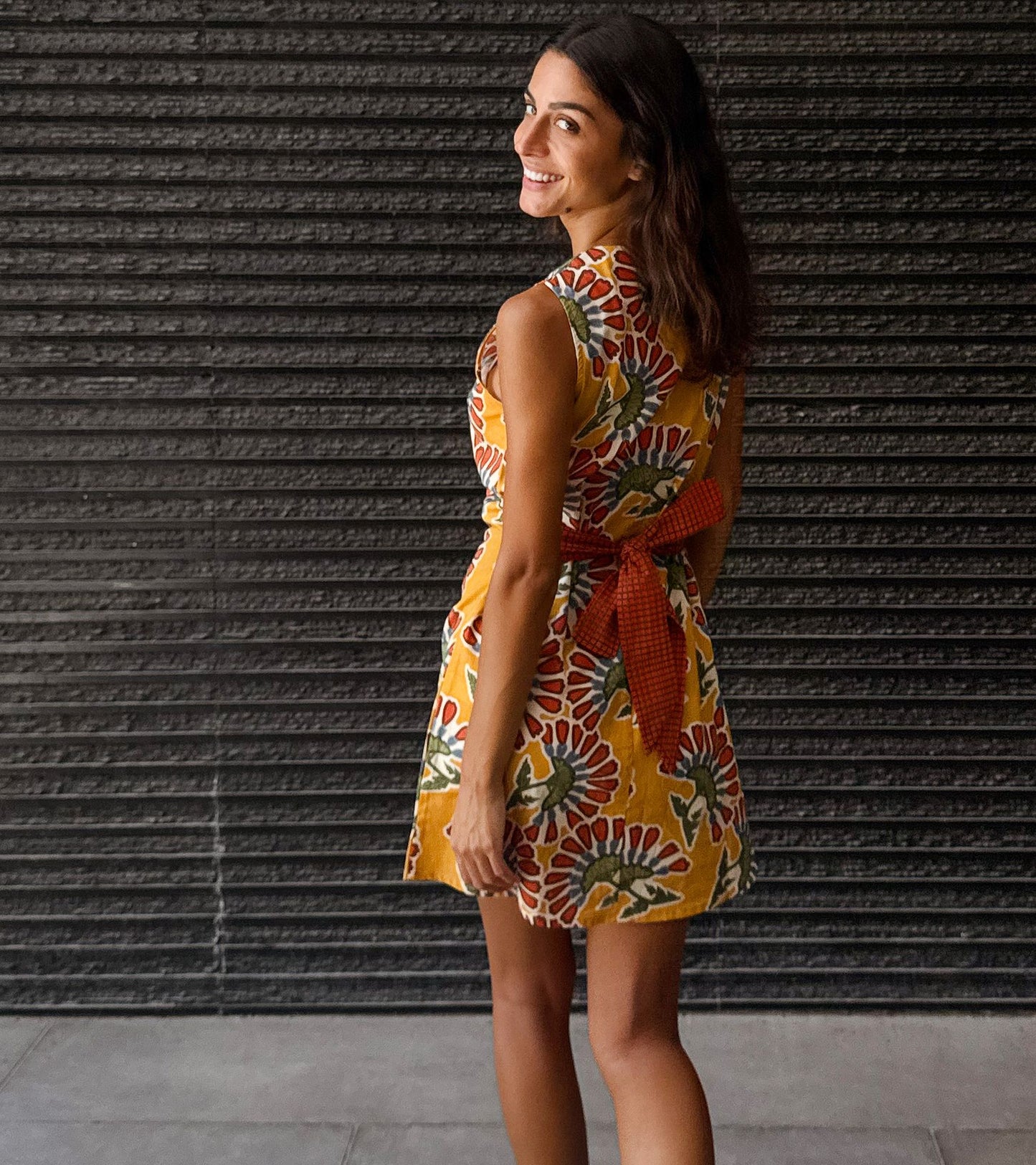 Mediterranean Bloom Dress