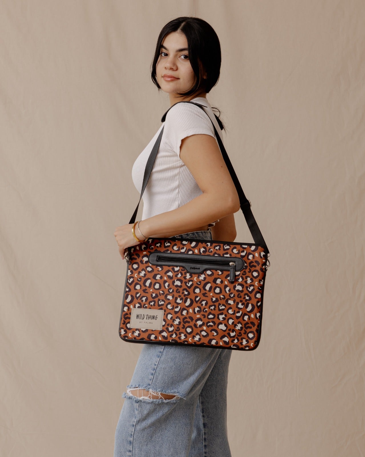 Wild Thing Laptop Sleeve Camel