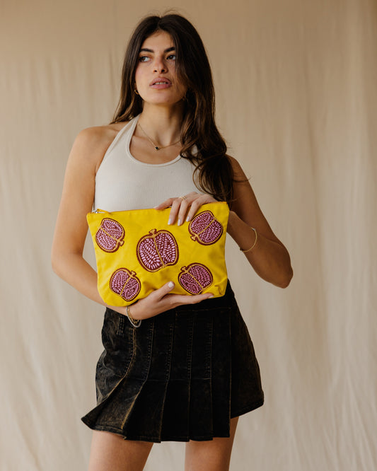 Bolsa bordada Pom Power