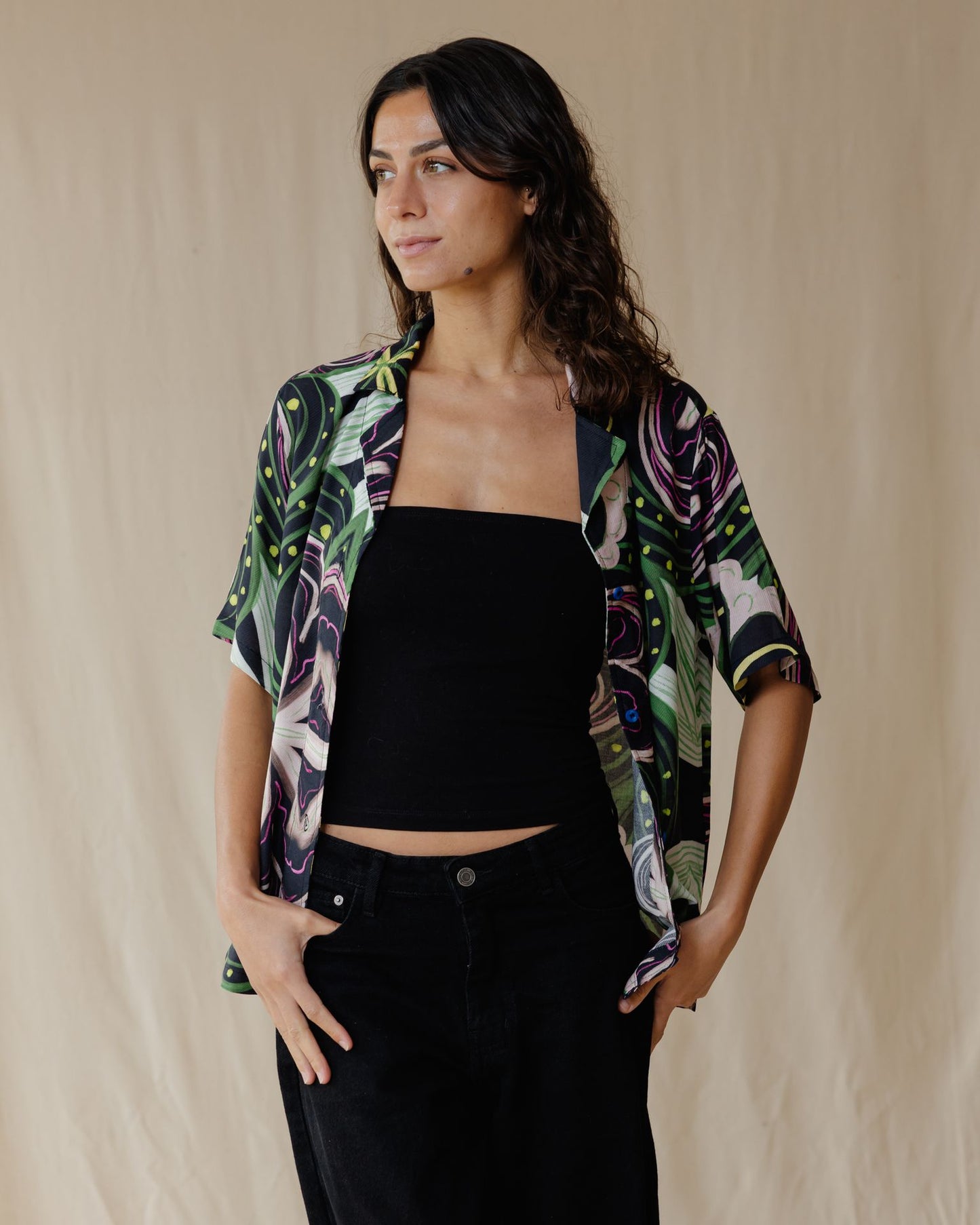 Camisa Forest Flow