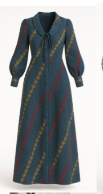 Midnight Harvest Long Dress