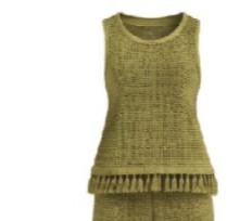Isla Olive Knit Top