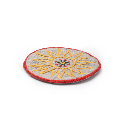 Siwa Embroidery Coaster