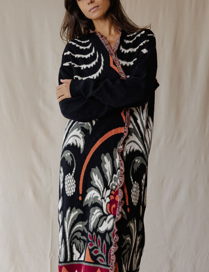 Heritage Bloom Knit Cardigan