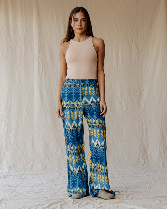 Indian Vibes with Blue Pants