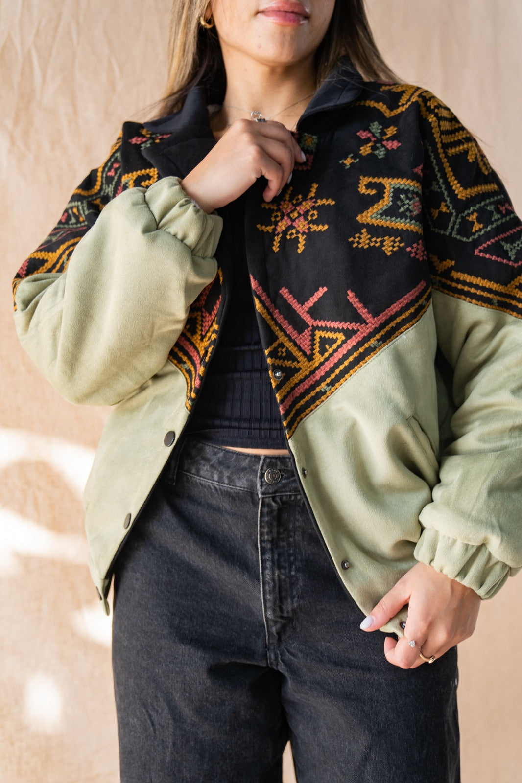 The Timeless Bomber Jacket Olive