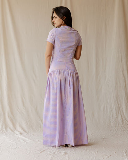 Afternoon Purple Skirt