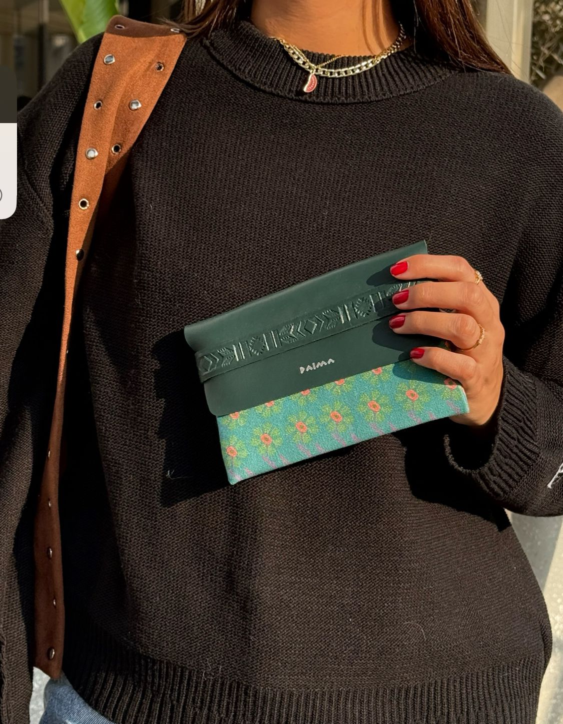 Lavender Blossoms Purse