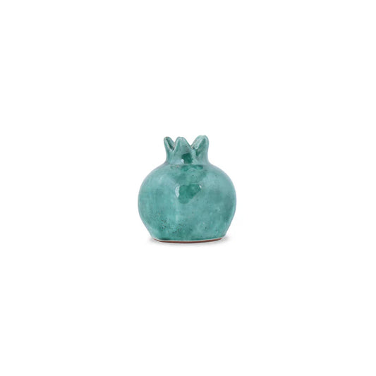 Red Dotted Pomegranate Sculpture