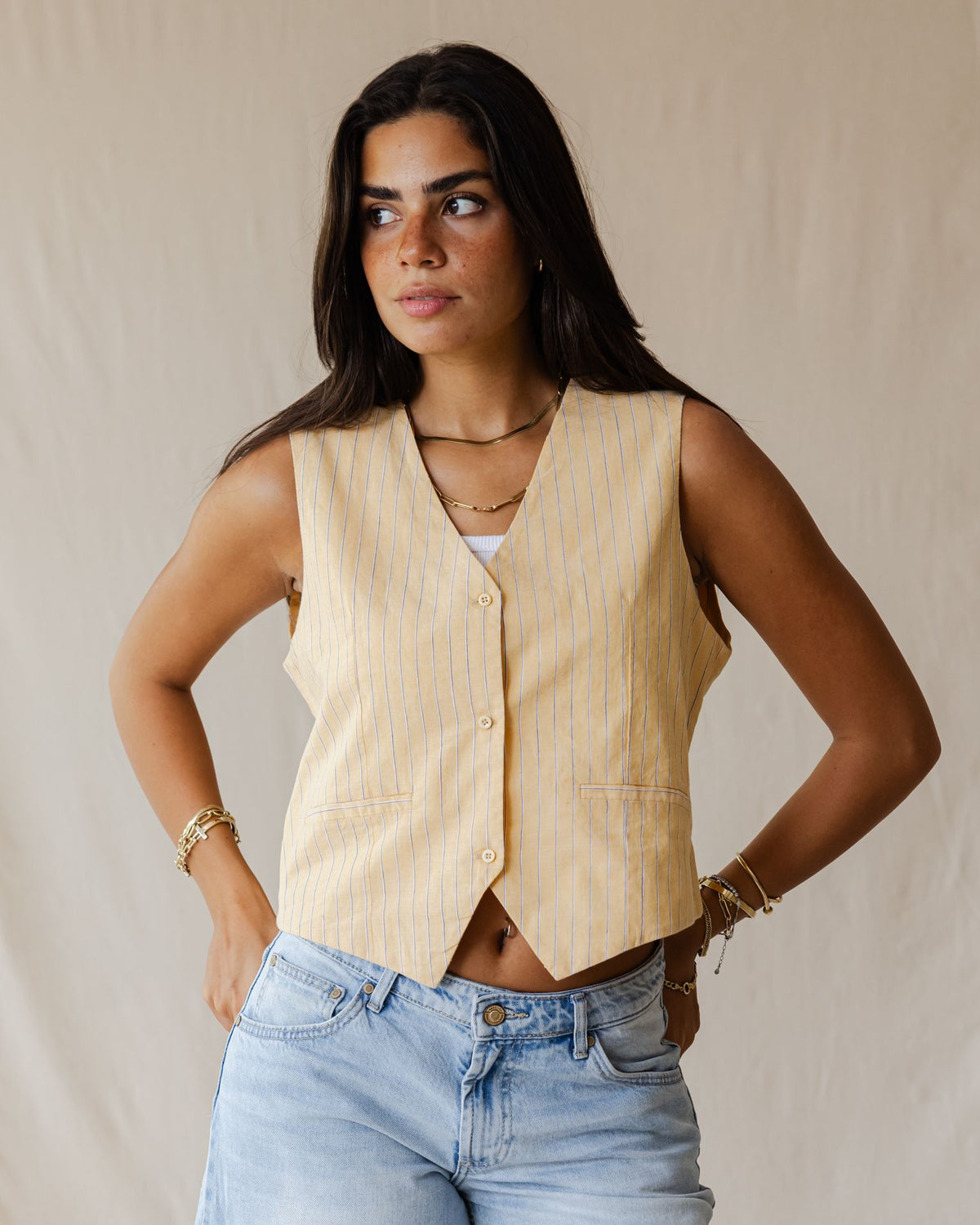 Yellow Afternoon Vest