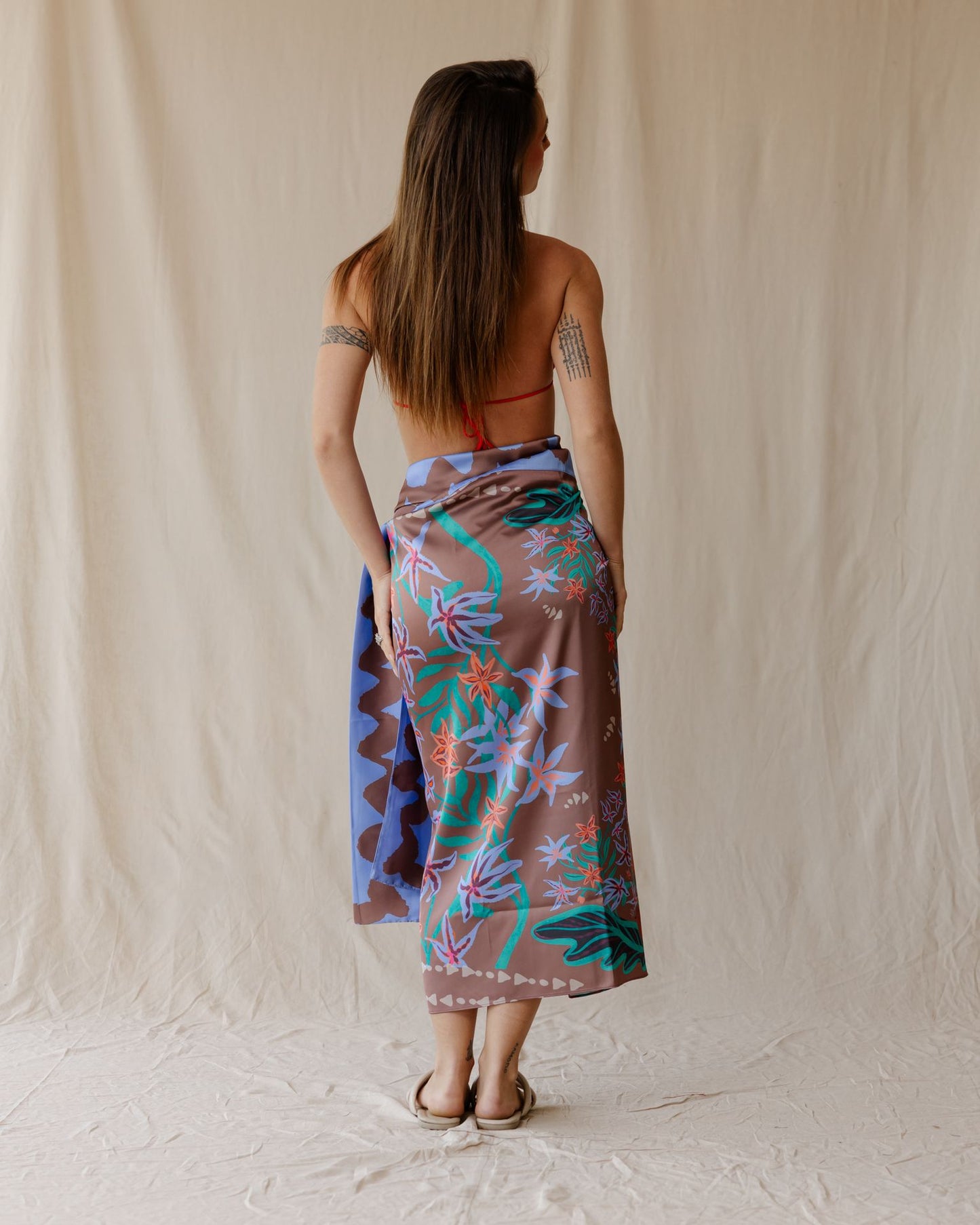 Pina Colada Morning Sarong