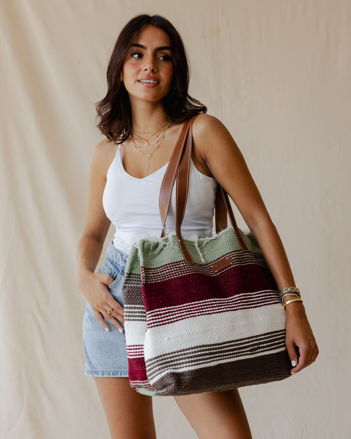 Terra Line Tote Bag